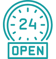 「営業時間外の売上げUP」のアイコン