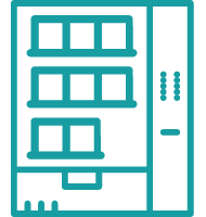 「非対面販売で安心・安全」のアイコン